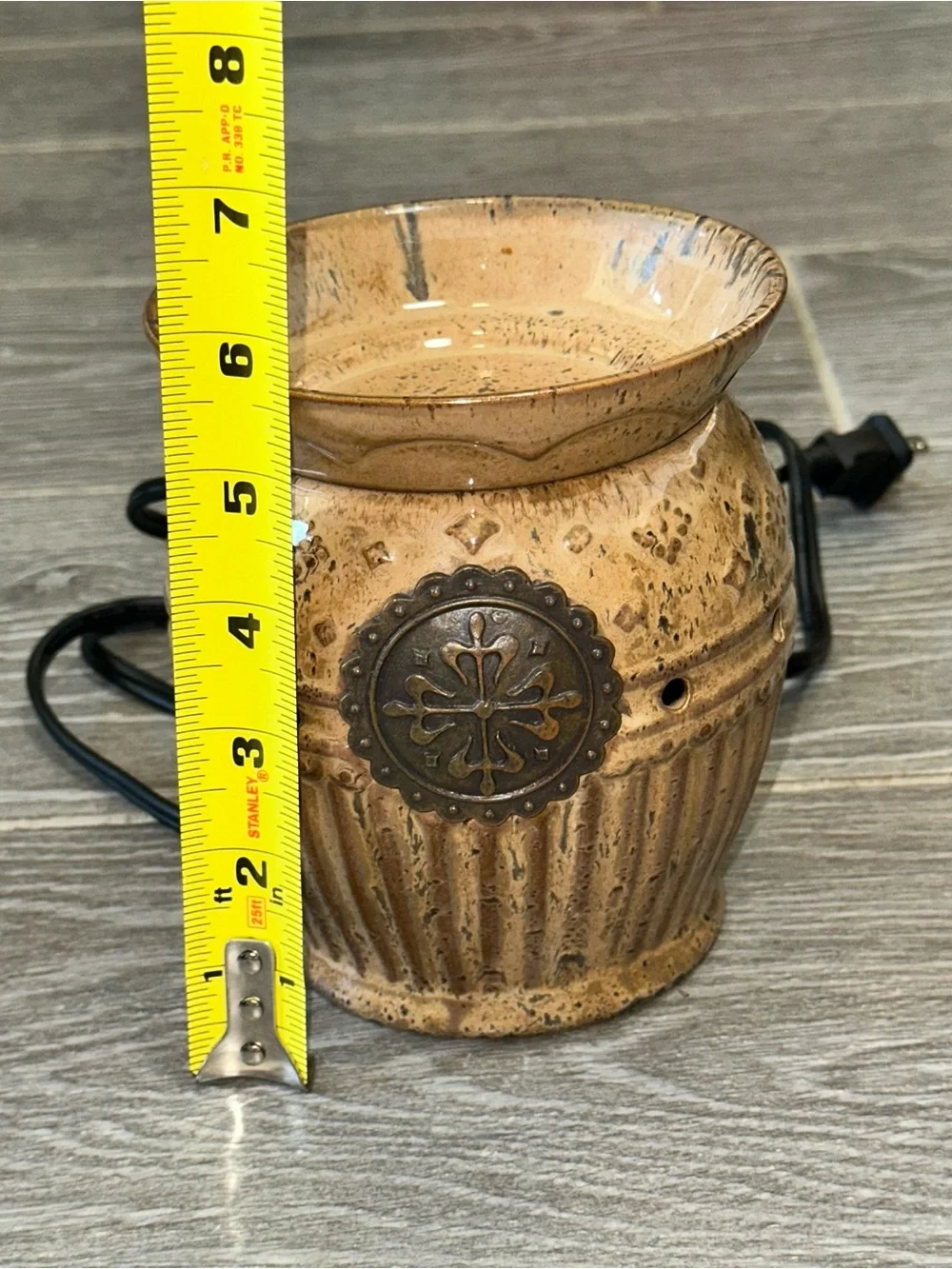 SCENTSY Arthur Full Size Ceramic Electric Wax Warmer Retired Imperial Line Works